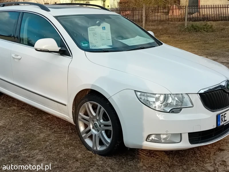skoda super b kombi 2012 r lakier orginał