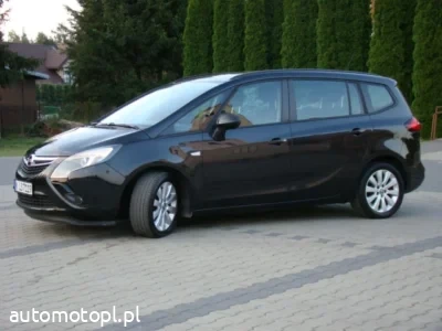 opel zafira 7 osobowa 2012r b. 140kw 180tyś km